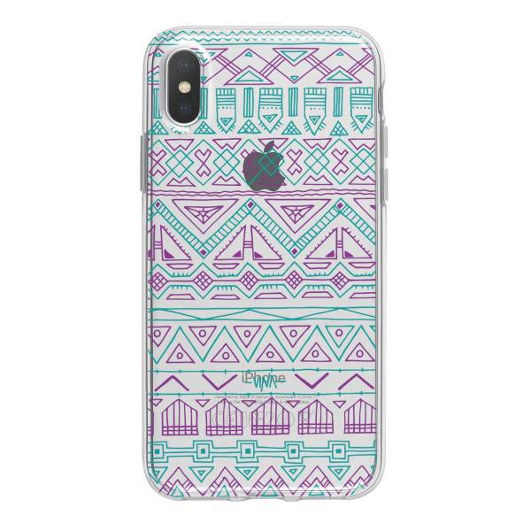 کاور ژله ای مدل Geometric مناسب برای گوشی موبایل آیفون X / 10
