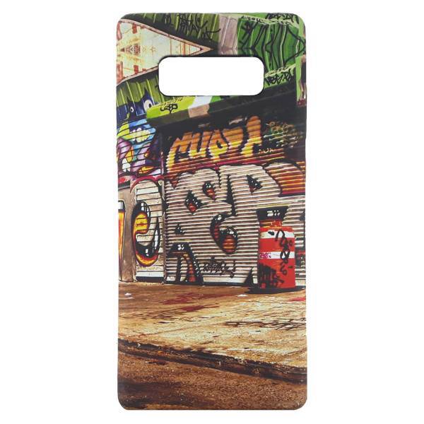 Vodex Silicone Streets of NewYork cover for galaxy Note 8، کاور سیلیکونی ودکس مدل Streets of NewYork مناسب برای گوشی سامسونگ گلکسی Note 8