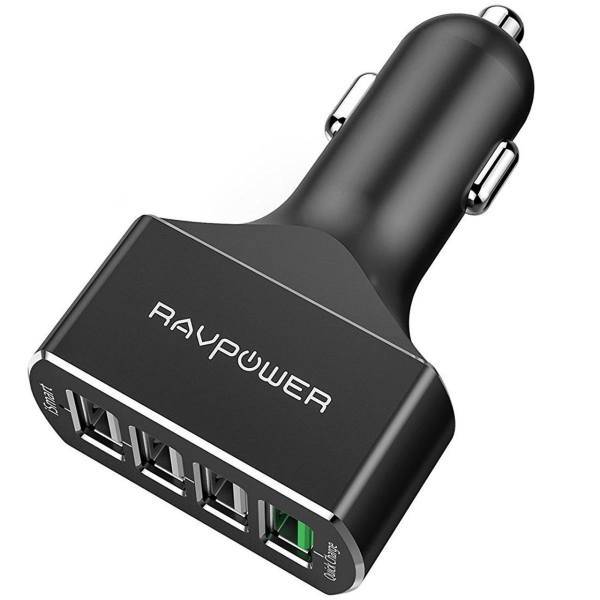 RAVPower RP-VC003 Quick Charge 3.0 Car Charger، شارژر فندکی راو پاور مدل RP-VC003