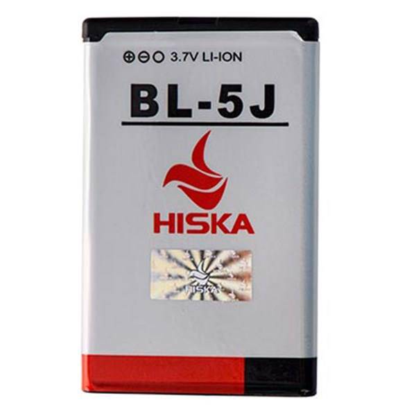 Hiska BL-5J 1350mAh Battery، باتری هیسکا مدل BL-5J با ظرفیت 1350 میلی آمپر ساعت