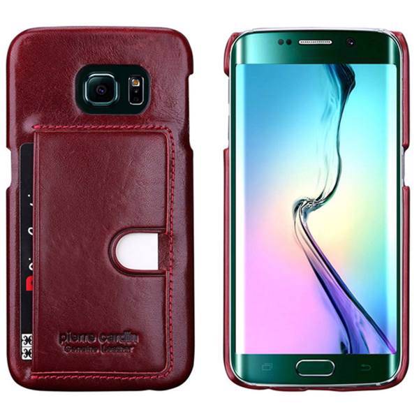 Pierre Cardin PCT-P01 Leather Cover For Samsung Galaxy S6 Edge، کاور چرمی پیرکاردین مدل PCT-P01 مناسب برای گوشی سامسونگ گلکسی S6 Edge