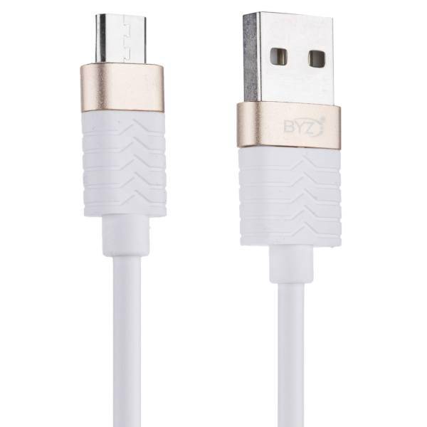 BYZ BL-655 USB to microUSB Cable 1.5m، کابل تبدیل USB به microUSB بی وای زد مدل BL-655 طول 1.5 متر