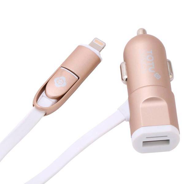 Totu Breakneck Car Charger، شارژر فندکی توتو مدل Breakneck