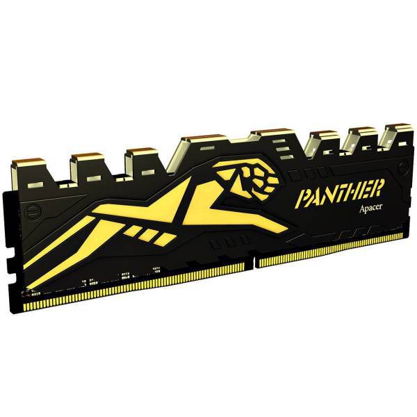 Apacer Panther DDR4 2400MHz CL17 Single Channel Desktop RAM - 16GB، رم دسکتاپ DDR4 تک کاناله 2400 مگاهرتز CL17 اپیسر مدل Panther ظرفیت 16 گیگابایت