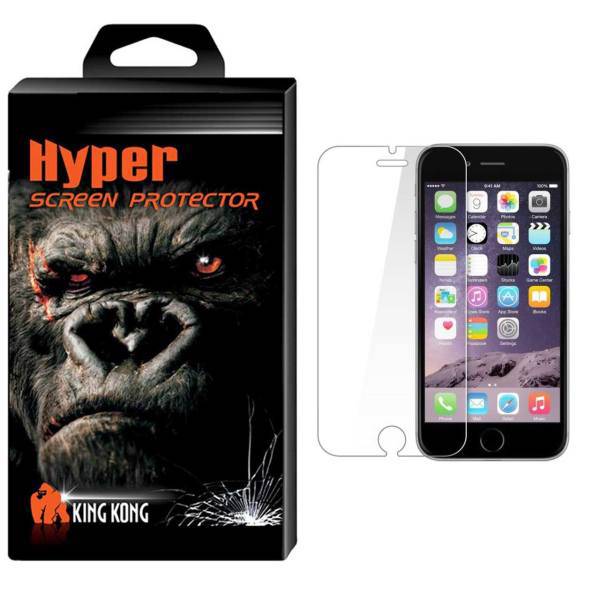 Hyper Protector King Kong Tempered Glass Screen Protector For Apple Iphone 6Plus/6S Plus، محافظ صفحه نمایش شیشه ای کینگ کونگ مدل Hyper Protector مناسب برای گوشی اپل آیفون 6Plus/6S Plus
