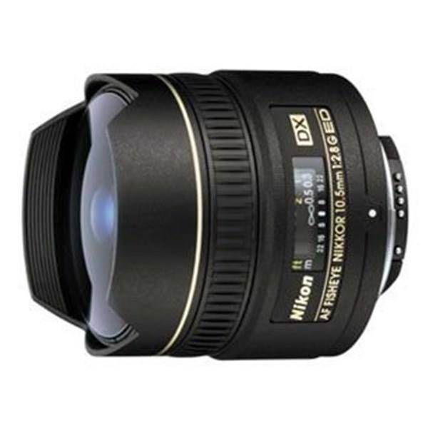 Nikon 10.5mm f/2.8G ED AF DX Fisheye، لنز نیکون 10.5mm f/2.8G ED AF DX Fisheye