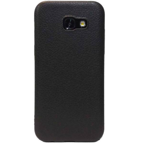 Protective Case Leather design Cover For Samsung Galaxy A7 2017/A720، کاور طرح چرم مدل Protective Case مناسب برای گوشی سامسونگ گلکسی A7 2017/A720