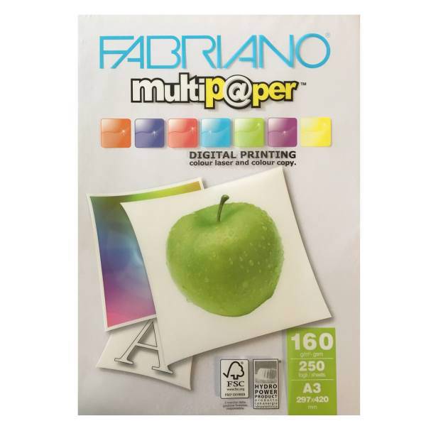 Fabriano G160 A3 paper Pack Of 250، کاغذ فابریانو مدل G160 سایز A3 بسته 250 عددی
