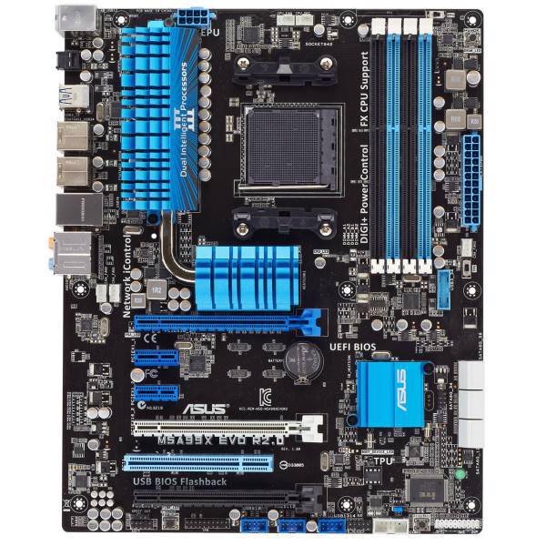 Asus M5A99X EVO R2.0 Motherboard، مادربرد ایسوس مدل M5A99X EVO R2.0