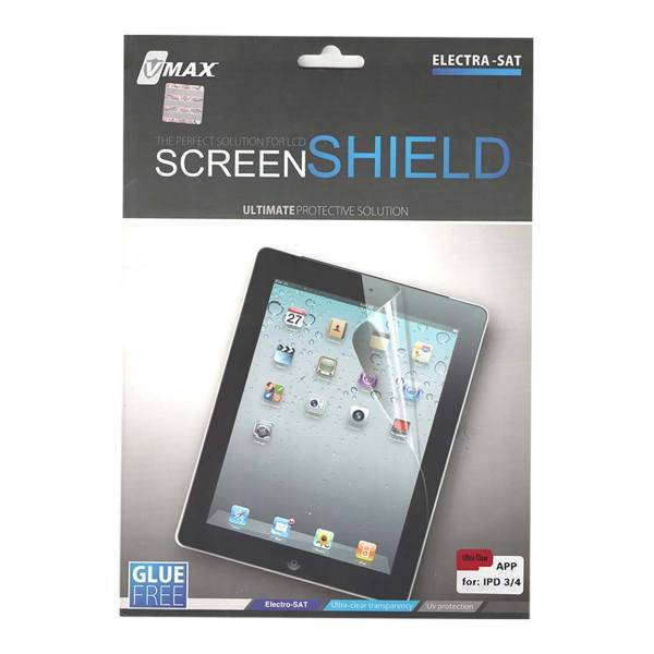Vmax Screen Shield Screen Protector For IPD 3/4، محافظ صفحه نمایش ویمکس مدل Screen Shield مناسب برای IPD 3/4