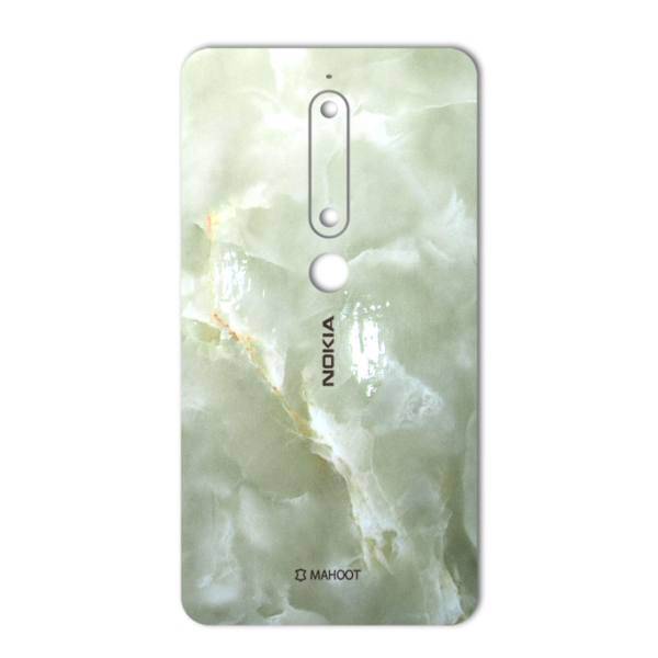 MAHOOT Marble-light Special Sticker for Nokia 6/1، برچسب تزئینی ماهوت مدل Marble-light Special مناسب برای گوشی Nokia 6/1