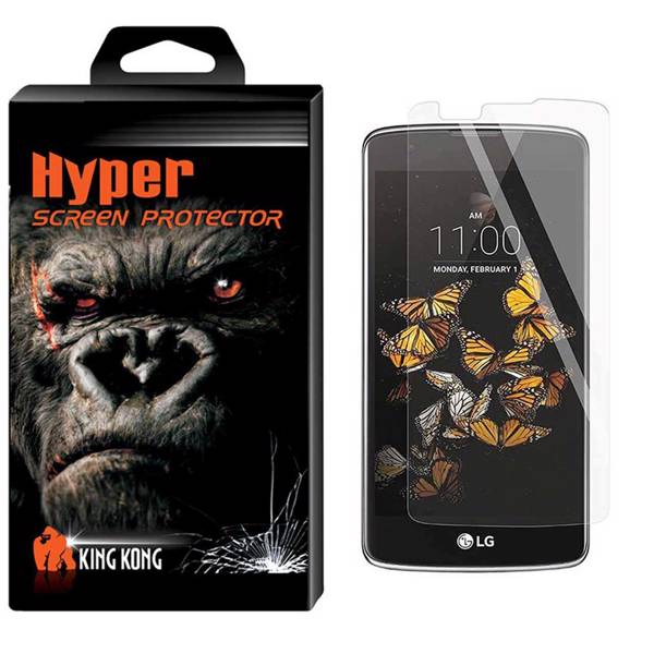Hyper Protector King Kong Glass Screen Protector For LG K7، محافظ صفحه نمایش شیشه ای کینگ کونگ مدل Hyper Protector مناسب برای گوشی ال جی K7
