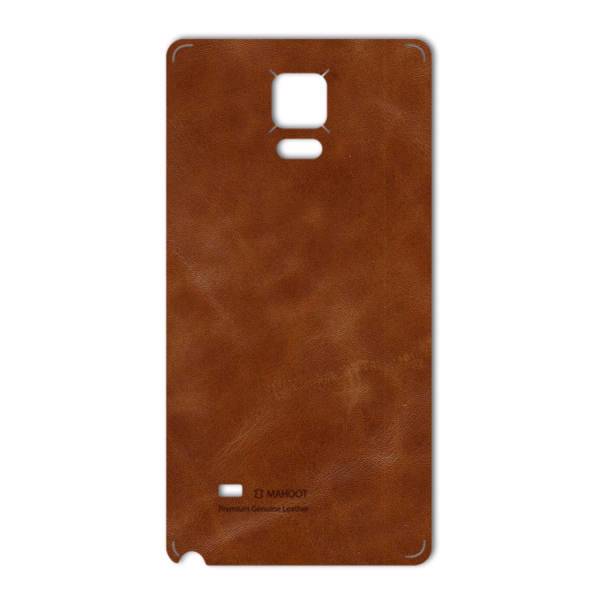 MAHOOT Buffalo Leather Special Sticker for Samsung Note 4، برچسب تزئینی ماهوت مدل Buffalo Leather مناسب برای گوشی Samsung Note 4