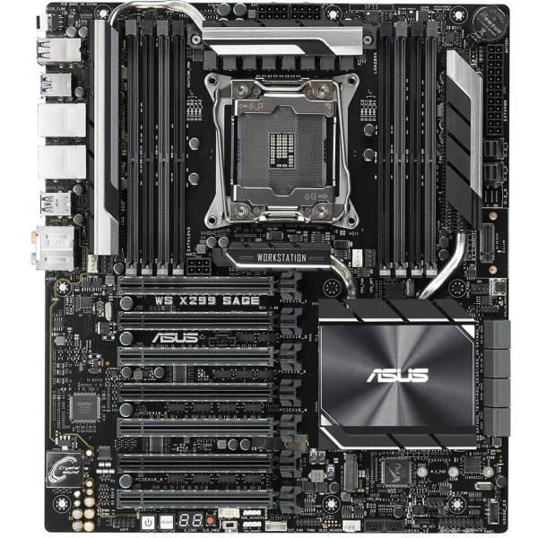 Asus WS X299 SAGE Motherboard، مادربرد ایسوس مدل WS X299 SAGE