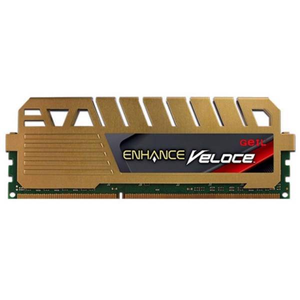 Geil Enhance Veloce DDR3 1600 CL9 Single Channel Desktop RAM - 4GB، رم دسکتاپ DDR3 تک کاناله 1600 مگاهرتز CL16 گیل مدل Enhance Veloce ظرفیت 4 گیگابایت