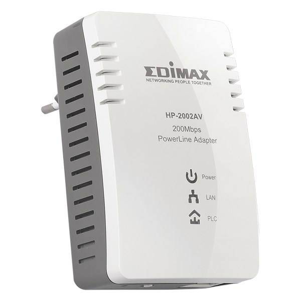 Edimax HP-2002AV 200Mbps PowerLine Ethernet Adapter، پاورلاین ادیمکس مدل HP-2002AV