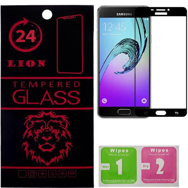 LION 3D Full Cover Glue Glass Screen Protector For Samsung A510/ A5 2016، محافظ صفحه نمایش شیشه ای لاین مدل 3D Full Cover مناسب برای گوشی سامسونگ A510/ A5 2016