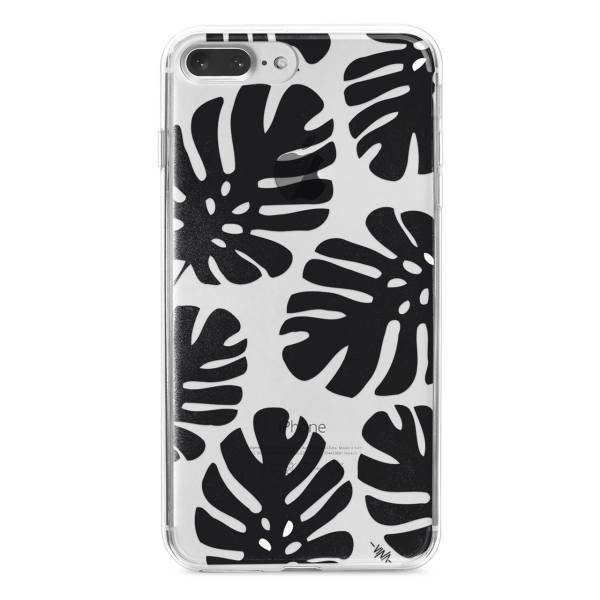 Black monstera Case Cover For iPhone 7 plus/8 Plus، کاور ژله ای مدلBlack monstera مناسب برای گوشی موبایل آیفون 7 پلاس و 8 پلاس