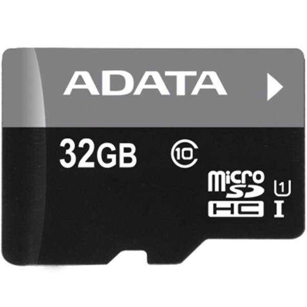 Adata Premier UHS-I U1 Class 10 50MBps microSDHC - 32GB، کارت حافظه‌ microSDHC ای دیتا مدل Premier کلاس 10 استاندارد UHS-I U1 سرعت 50MBps ظرفیت 32 گیگابایت