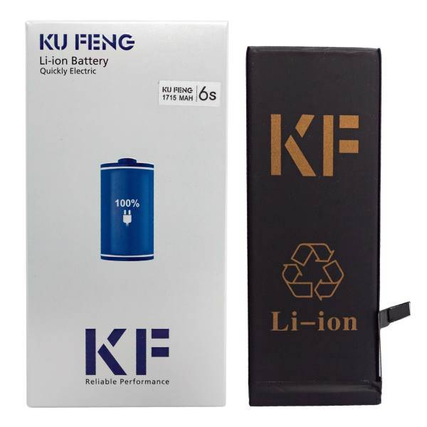 KUFENG KF-6S 1800mAh Cell Phone Battery For iPhone 6S، باتری موبایل کافنگ مدل KF-6S با ظرفیت 1800mAh مناسب برای گوشی های موبایل آیفون 6S