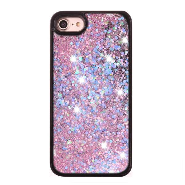 Luxury Case Floating Pink Glitter Cover For iPhone 6/6s، کاور لاکچری کیس مدل Floating Pink Glitter مناسب برای گوشی موبایل iPhone 6/6s