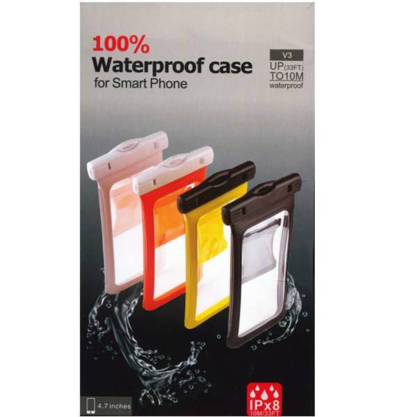 V3 Water Proof Bag For 4.7 Inch Mobile Phone، کیف ضد آب V3 مناسب برای گوشی موبایل 4.7 اینچی