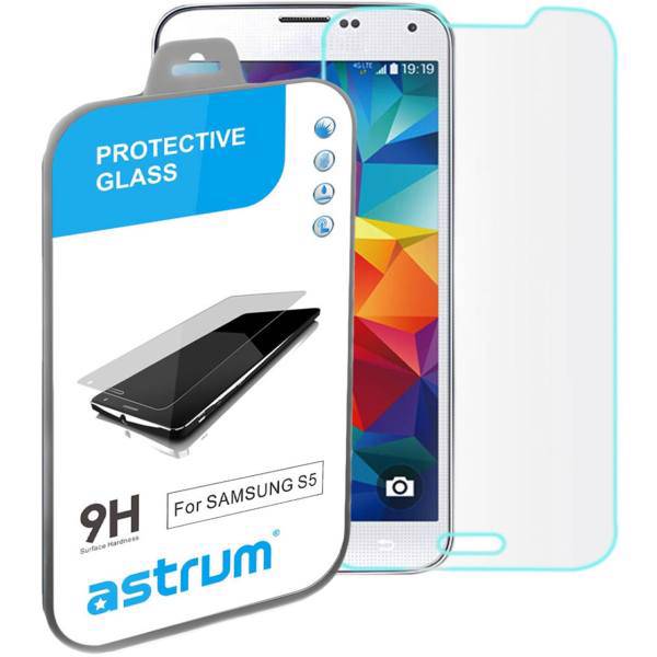 Astrum PG250 Glass Screen Protector For Samsung Galaxy S5، محافظ صفحه نمایش شیشه ای استروم مدل PG250 مناسب برای گوشی موبایل سامسونگ گلکسی S5