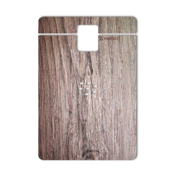 MAHOOT Walnut Texture Sticker for BlackBerry Passport، برچسب تزئینی ماهوت مدل Walnut Texture مناسب برای گوشی BlackBerry Passport