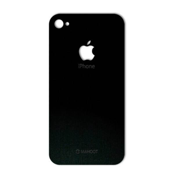 MAHOOT Black-suede Special Sticker for iPhone 4s، برچسب تزئینی ماهوت مدل Black-suede Special مناسب برای گوشی iPhone 4s