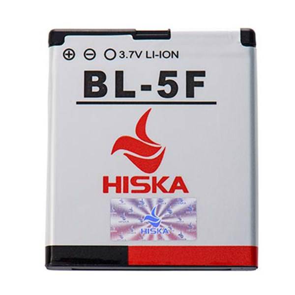 Hiska BL-5F 1000mAh Battery، باتری هیسکا مدل BL-5F با ظرفیت 1000 میلی آمپر ساعت