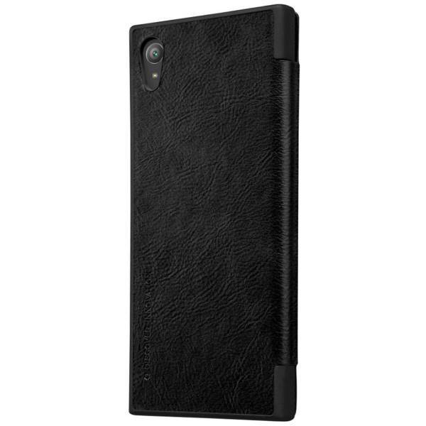 Nillkin Qin Leather Flip Cover For Sony Xperia XA1 Plus، کیف کلاسوری چرمی نیلکین مدل Qin مناسب برای گوشی موبایل سونی Xperia XA1 Plus
