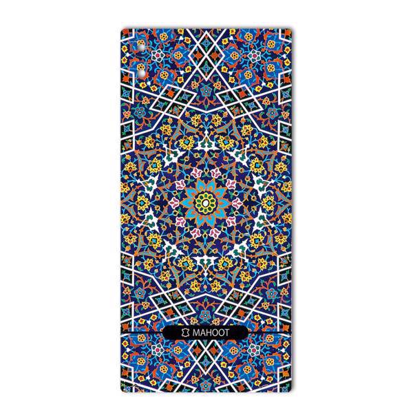 MAHOOT Imam Reza shrine-tile Design Sticker for Sony Xperia XA1 Ultra، برچسب تزئینی ماهوت مدل Imam Reza shrine-tile Design مناسب برای گوشی Sony Xperia XA1 Ultra