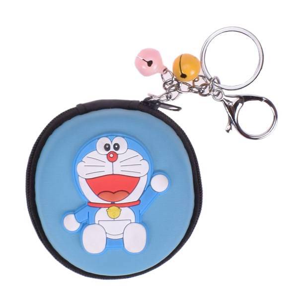 کیف هندزفری چرمی مدل doraemon 3