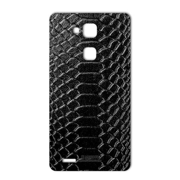 MAHOOT Snake Leather Special Sticker for Huawei Mate 7، برچسب تزئینی ماهوت مدل Snake Leather مناسب برای گوشی Huawei Mate 7