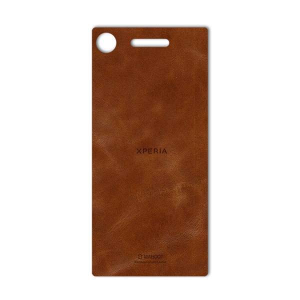 MAHOOT Buffalo Leather Special Sticker for Sony Xperia XZ1، برچسب تزئینی ماهوت مدل Buffalo Leather مناسب برای گوشی Sony Xperia XZ1