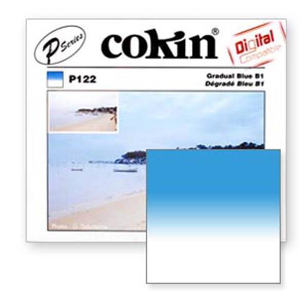 Cokin Gradual BLUE B1 P122 Lens Filter، فیلتر لنز کوکین مدل Gradual BLUE B1 P122