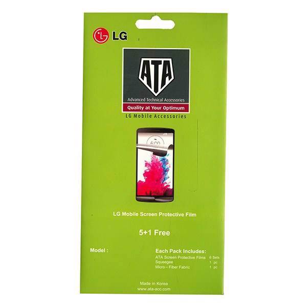 Voia ATA Screen Protector For LG K10 Pack Of 6، محافظ صفحه نمایش وویا مدل ATA مناسب برای گوشی موبایل ال جی K10 بسته 6 عددی