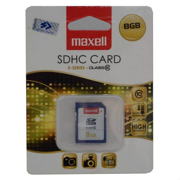 Maxell X-Series Class 10 SDHC - 8GB، کارت حافظه SDHC مکسل مدل X-Series کلاس 10 ظرفیت 8 گیگابایت