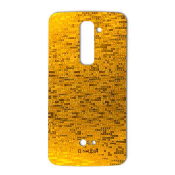 MAHOOT Gold-pixel Special Sticker for LG G2، برچسب تزئینی ماهوت مدل Gold-pixel Special مناسب برای گوشی LG G2