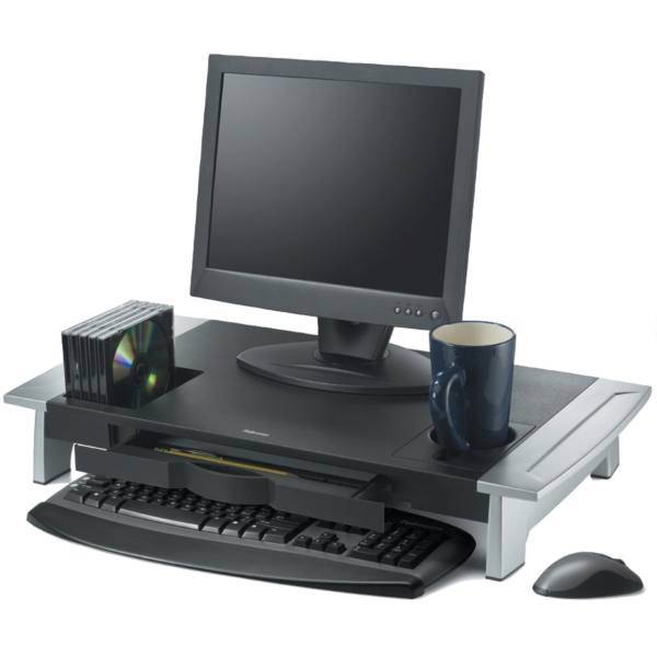 Fellowes Office Suites Premium Monitor Riser Monitor Stand، پایه نگهدارنده مانیتور فلوز مدل Office Suites Premium Monitor Riser