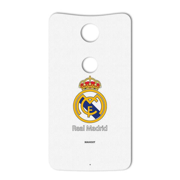 MAHOOT REAL MADRID Design Sticker for Google Nexus 6، برچسب تزئینی ماهوت مدل REAL MADRID Design مناسب برای گوشی Google Nexus 6