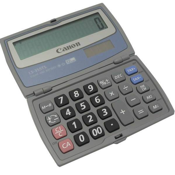 Canon LS-355TS Calculator، ماشین حساب کانن مدل LS-355TS