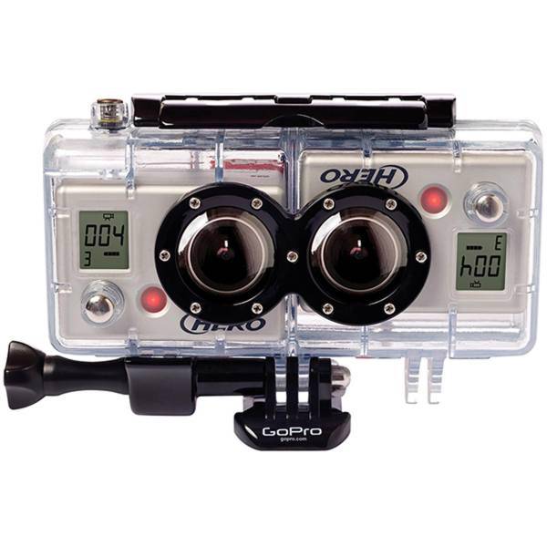 GoPro 3D Hero System Action Camera، کیت فیلم برداری سه بعدی گوپرو مدل Hero