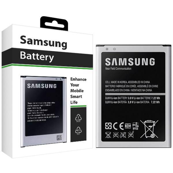 Samsung B500BE 1900mAh Mobile Phone Battery For Samsung Galaxy S4 Mini، باتری موبایل سامسونگ مدل B500BE با ظرفیت 1900mAh مناسب برای گوشی موبایل سامسونگ Galaxy S4 Mini