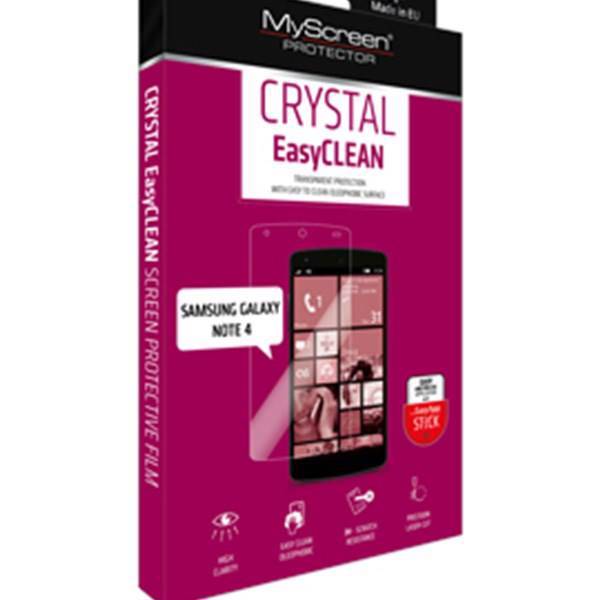 Samsung Galaxy Note 4 N910 MyScreen Crystal Double Protector، محافظ صفحه نمایش MyScreen مدل Crystal مناسب برای گوشی موبایلسامسونگ گلکسی نوت 4 N910