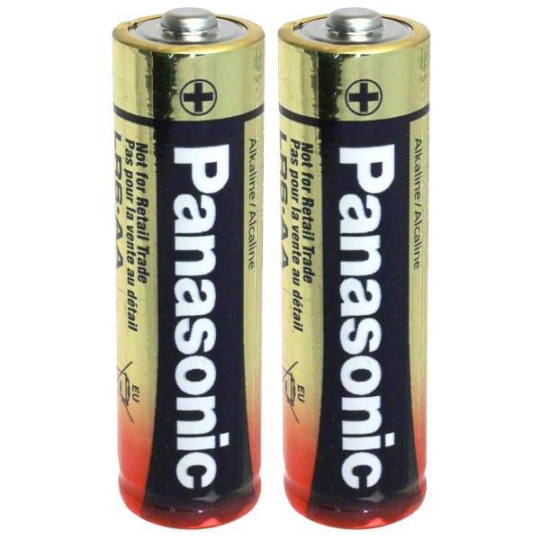Panasonic Alkaline AA Battery Pack Of 2، باتری قلمی پاناسونیک Alkaline بسته 2 عددی