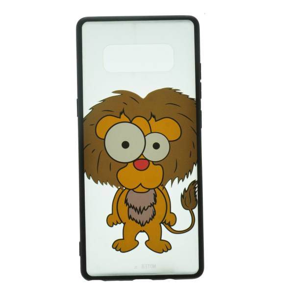 کاور زوو مدل Lion مناسب برای گوشی سامسونگNOTE 8 بی رنگ مات