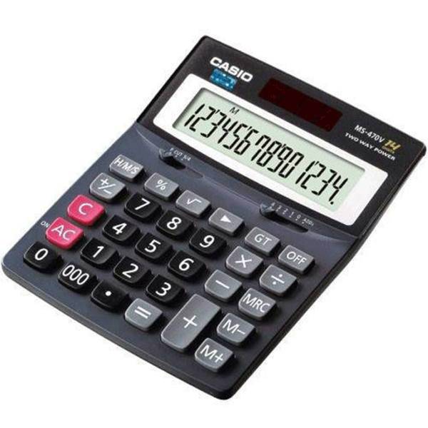 Casio MS-470V Calculator، ماشین حساب کاسیو مدل MS-470V