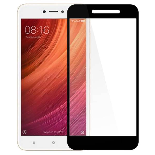 Tempered Full Cover Glass Screen Protector For Xiaomi Redmi Y1، محافظ صفحه نمایش شیشه ای تمپرد مدل Full Cover مناسب برای گوشی موبایل شیائومی Redmi Y1