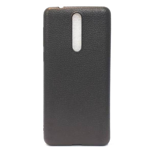 Protective Case Leather design Cover For Nokia 8، کاور طرح چرم مدل Protective Case مناسب برای گوشی نوکیا 8